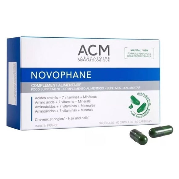 Suplemento ACM Laboratoire Novophane Caps contra la caída del cabello