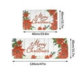 thumbnail image 2 of Christmas Kitchen Mat Set 2PC, L-Shaped Anti-Fatigue Rugs with Non-Slip Backing, Water/Oil Resistant 16x24 & 16x43 Inch Floor Mats for Holiday DecorC, 2 of 6
