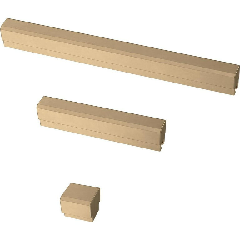 Tapered Edge 1 in. (25mm) Champagne Bronze Cabinet Knob Tapered Edge 1 in. (25mm) Champagne Bronze Cabinet Knob
