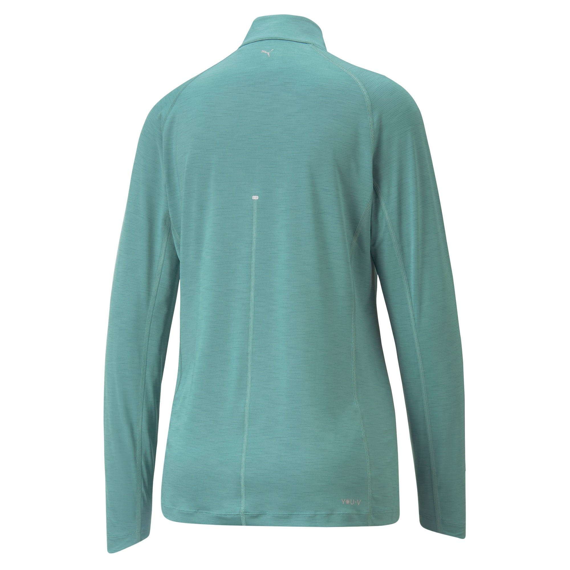 Puma Womens Youv 1/4 Zip - 53749803 - Adriatic Heather - XS