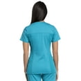 thumbnail image 5 of Cherokee Workwear Revolution Tech Women's Scrubs Top V-Neck WW770AB, 5 of 5