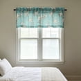 thumbnail image 5 of Yaayu 2D Print Kitchen Curtain Valance, Washable Polyester Short Window Treatment, Home Decor, A, 5 of 7