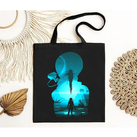 vintage Returnal Selene ®Negative Illusion® Made in USA Tote Bag S--TH20403