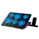 thumbnail image 2 of Base Enfriadora Gamer Balam Rush EOLOX FREEZ EF707 Laptop 17 pulgadas 6 fan RGB Negro, 2 of 6