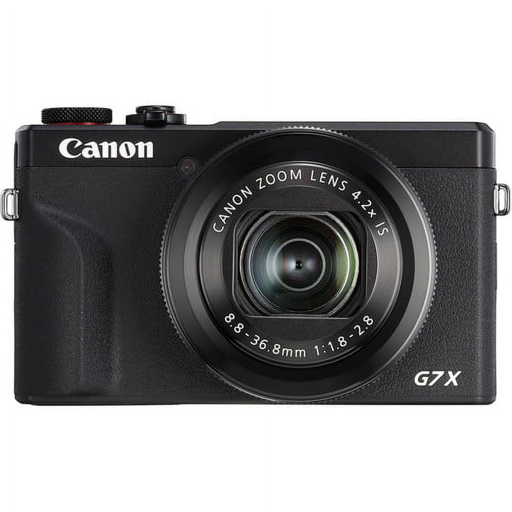 4466 Canon PowerShot G7X ブラック Canon PowerShot G7X Mark III Camera (Black) with 64GB Memory