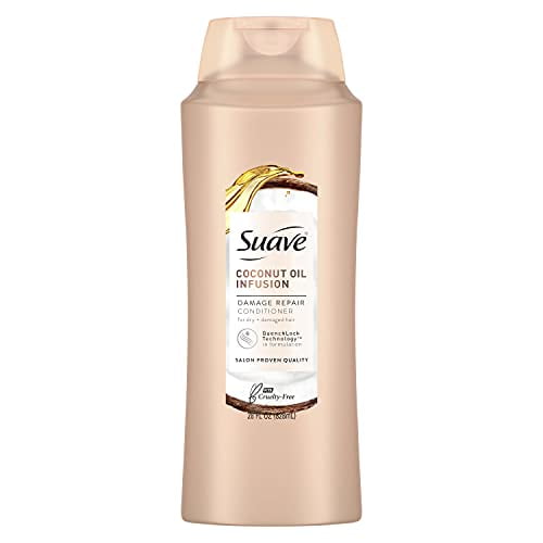 Suave Professionals Repairing Conditioner For Soft and Smooth Hair Coconut Oil Infusion Hair Conditioner for Moisture 28 oz