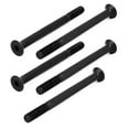 thumbnail image 5 of M8x100mm Grade 10.9 Partially Threaded Flat Head Hex Socket Cap Screw Black 5pcs, 5 of 5