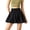 Black, variant on Skirts for Women Summer , Anti Exposure Sport Bloom Bubble Skort , Fashion Clothing for Workout,White S