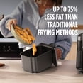 thumbnail image 5 of Ninja DualZone Pro Air Fryer 8-Qt, 2 Baskets, Smart Finish, Cook 2 Foods at Once, 4-in-1, DZ800 Black, 5 of 5