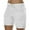White #037, variant on Mohiass Womens Cargo Shorts with Pockets Pull on Hiking Summer Shorts Trendy Knee Length Casual High Waisted Bermuda Shorts Purple S