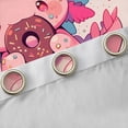 thumbnail image 4 of Feelyou Donut Axolotl Curtains Pack of 2 (42x84 Each), Kawaii Animal Curtains Blackout, 4 of 6