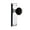Bright Chrome, variant on Grandeur 852730 Fifth Avenue Solid Brass Rose Single Dummy Door Knob - Nickel