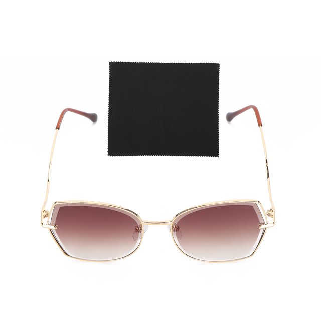 Gafas de sol de moda con montura metálica, gafas de sol unisex para viajes al aire libre, protección ocular