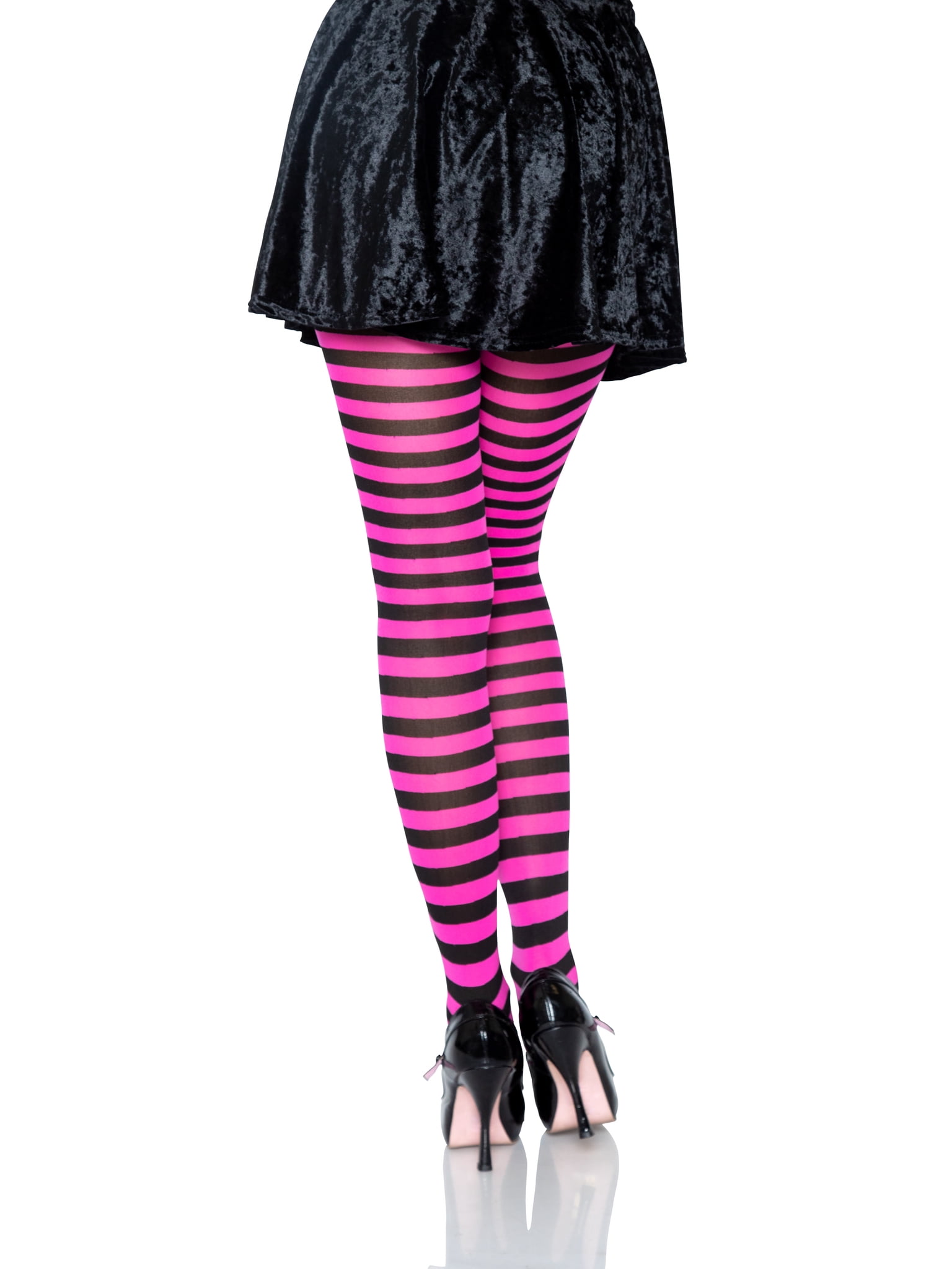 Way to Celebrate Halloween Women's Striped Tights