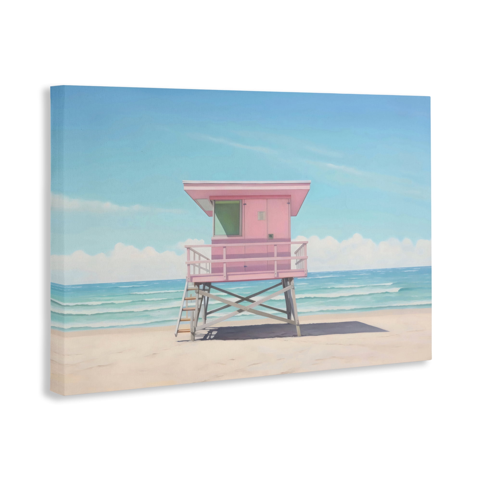 Stupell Industries Miami Beach Lifeguard Station Canvas Wall Art, design by Creative Studio