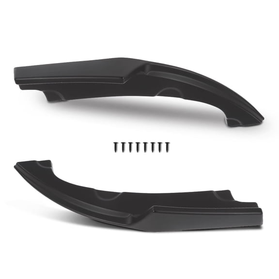 Rear Bumper Side Skirt Lip Splitter Fit For 2016-2021 Honda Civic Sedan