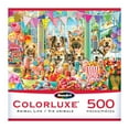 thumbnail image 1 of RoseArt - Colorluxe 500-Piece - Sweet Tooth Candy Emporium - Adult Interlocking Puzzle, 1 of 5