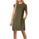 thumbnail image 3 of TaTaai Women's Solid Sleeveless Round Neck Midi Dress with Side Slit and Pockets Loose Fit Casual Summer Office Daily Wear Knee-Length Flowy Long Dress Gift, 3 of 6