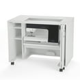 thumbnail image 2 of Sewing Furniture Airlift Cabinet - White, 2 of 6