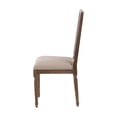 thumbnail image 5 of Linen and Cane Oak Dining Chair, Neutral (Set of 2), 5 of 6