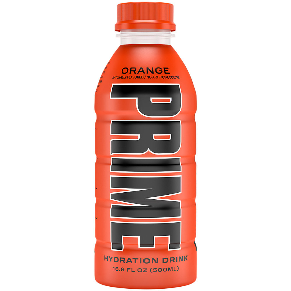 Prime Hydration with BCAA Blend for Muscle Recovery Orange (12 Drinks, 16 Fl Oz. Each) - image 2 of 4