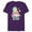 Purple, variant on Disney The Little Mermaid Chill All Day - Short Sleeve Blended T-Shirt for Adults - Customized-Yellow
