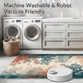thumbnail image 5 of ODIKA 6'x9' Machine Washable Non-Slip Area Rug, Toughened Supplemental Essence Arboreal like Casuanl Design High Traffic Rug, Gray, 191233, 5 of 5