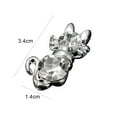 thumbnail image 5 of UDIYO 10 Pcs Nails Stickers Fashion Sweet Cute Rhinestone Nails Art Glitters Cat Stickers for Nails Decor, 5 of 7