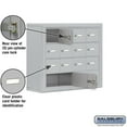 thumbnail image 2 of Salsbury Industries 19048-14ASK Cell Phone Storage Locker - 4 Door High Unit (8 Inch Deep Compartments) - 12 A Doors and 2 B Doors - Aluminum - Surface Mounted - Master Keyed Locks, 2 of 4