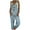 Light Blue, variant on Sentmoon Plus Size Overalls for Women Plus Size Rompers Solid Color Loose Fit Plus Size Spaghetti Strap Workout Jumpsuit Summer for Going out and Concert