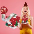 thumbnail image 1 of Christmas Money Box under $5! CQCYD Christmas Money Pull Box, Holiday Party Gift Box with Surprise Draw, Birthday Celebration Money Box, Festive Pull String Piñata, Interactive Party Favor Box, 1 of 9