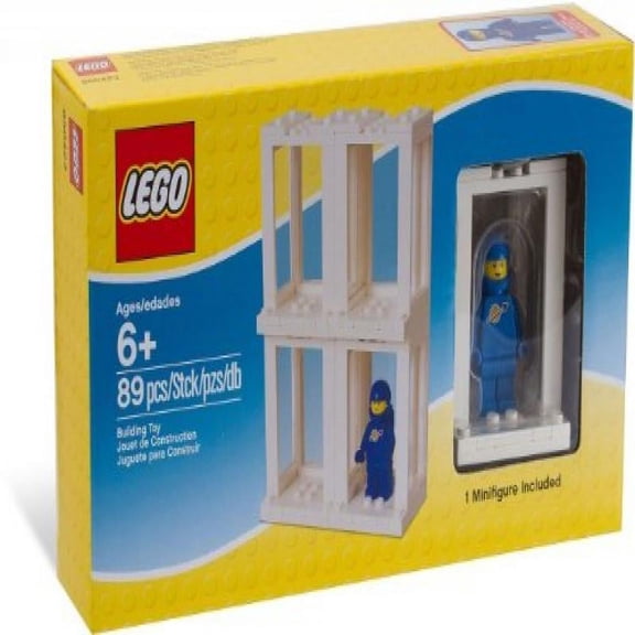 Lego Minifigure Display Presentation Case Box 1 Bonus Blue Space Minifigure