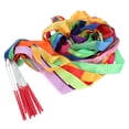 thumbnail image 1 of Miangastore 14pcs Colorful Rhythmic Gymnastics Ribbon Dancing Gymnastics Ribbon Dancing Streamers for Kids (Mixed Color), 1 of 8