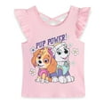 thumbnail image 3 of Paw Patrol Nickelodeon Mix and Match Tops, Leggings, Shorts & Scrunchie (Girls), 5 Piece Set, Sizes 2T-6X, 3 of 7