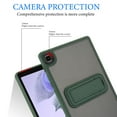 thumbnail image 3 of Dteck Case for Samsung Galaxy Tab A7 Lite 8.7-inch T220 T225, Slim Lightweight Shell TPU Bumper + PC Translucent Matte Anti-Scratch Back Cover with Kickstand, Green, 3 of 8