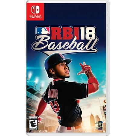 MLB RBI 18 Baseball, Nintendo Switch, (Best Switch Hitters In Baseball)