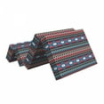 thumbnail image 2 of Antique Foldable Mattress, Old Motif, 74.8" x 35.4", Black Blue Coral, by Ambesonne, 2 of 6