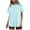 Light Blue, variant on Nrmvnmi Women's Striped Two-Piece Outfits Summer Casual Print Crewneck Short Sleeve Oversized T Shirt Biker Shorts Sets Lounge Workout Tracksuits Light Blue 2XLMothers Day Gifts