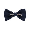 thumbnail image 2 of CTM  Satin Clip On Bow Tie (Men), 2 of 3