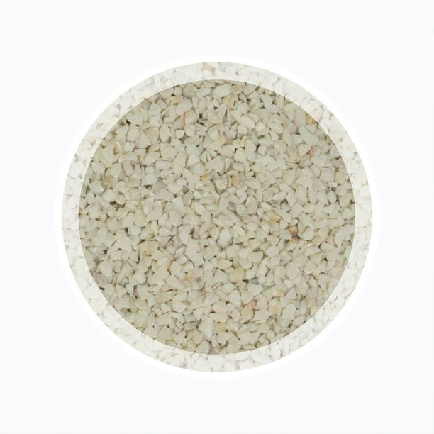 Piedra Decorativa - Ideal para macetas, Jardines, decoración Smart Garden Granulometría Chica, White Snow
