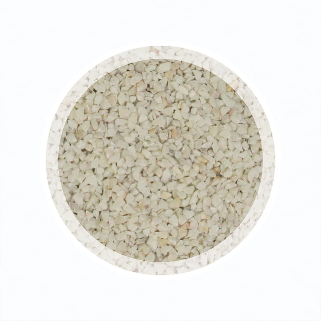 Piedra Decorativa - Ideal para macetas, Jardines, decoración Smart Garden Granulometría Chica, White Snow