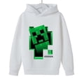 thumbnail image 3 of Sudadera con capucha de Minecraft para niños, jersey de invierno con forro polar para niños y niñas, suéter con gráficos de juegos de anime, 3 of 5