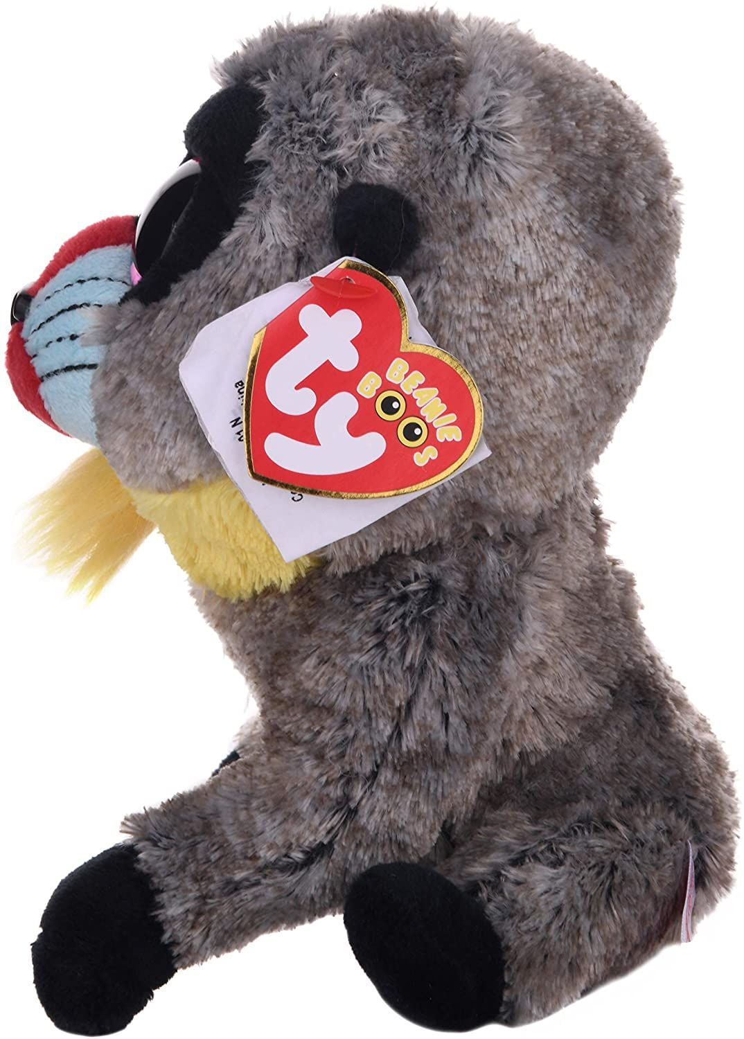 Wasabi Baboon Plush Soft Toy Ty Beanie Boo's Collection 6" 15cm