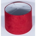 thumbnail image 2 of Urbanest 12" Suede Hardback Lamp Shade, Red, 2 of 2