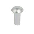thumbnail image 3 of Unique Bargains 100 Pcs M5 x 12mm Aluminium Demi-Tête Ronde Rivet Solide Ton Argenté, 3 of 3