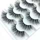 thumbnail image 4 of Pestañas Postizas Racimos Tira Natural Pestañas Adhesivo Reutilizable Volumen Natural Maquillaje De Lujo 5 Pares 3D Pestañas Postizas Tira De Pestañas Largas Fiesta Natural(Compre 2 y ahorre 10%), 4 of 7