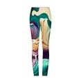 thumbnail image 3 of Pantalones de yoga Kakina CMSX para mujer, en liquidación, con estampados casuales, de cintura alta, sueltos, rectos y largos., 3 of 4