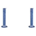 thumbnail image 1 of Kenally Cilindro de medición, cilindros graduados prácticos profesionales, tubo de prueba líquido, suministros de laboratorio, herramientas 25ml 2Conjunto, 1 of 6