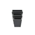 thumbnail image 6 of CosmoLiving by Cosmopolitan 7", 6", 5"H Indoor Outdoor Dark Gray Metal Planter (3 Count), 6 of 9