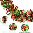 thumbnail image 4 of 50ft Tinsel Garland, Outdoor Garland for Christmas Tree Tinsel Garland, 50 FT Red Garland Christmas Green Tinsel Garland, Christmas Garland for Stairs Railing, Christmas Tinsel Garland, 4 of 7